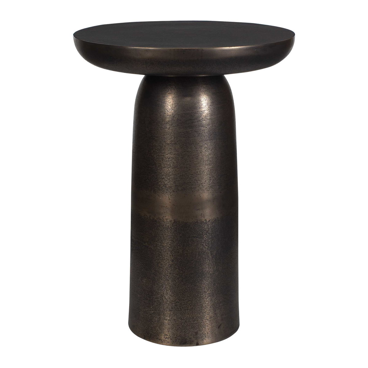 Joppa Dark Bronze Outdoor Accent Table, Outdoor Table by Uttermost, 1'3" width x 1'9" height x 1'3" depth View 4