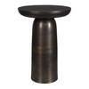Joppa Dark Bronze Outdoor Accent Table, Outdoor Table by Uttermost, 1'3" width x 1'9" height x 1'3" depth thumbnail 4