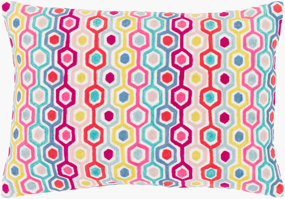 Candescent Lumbar Pillow, Decorative Pillow by Surya, 13" length x 19" width