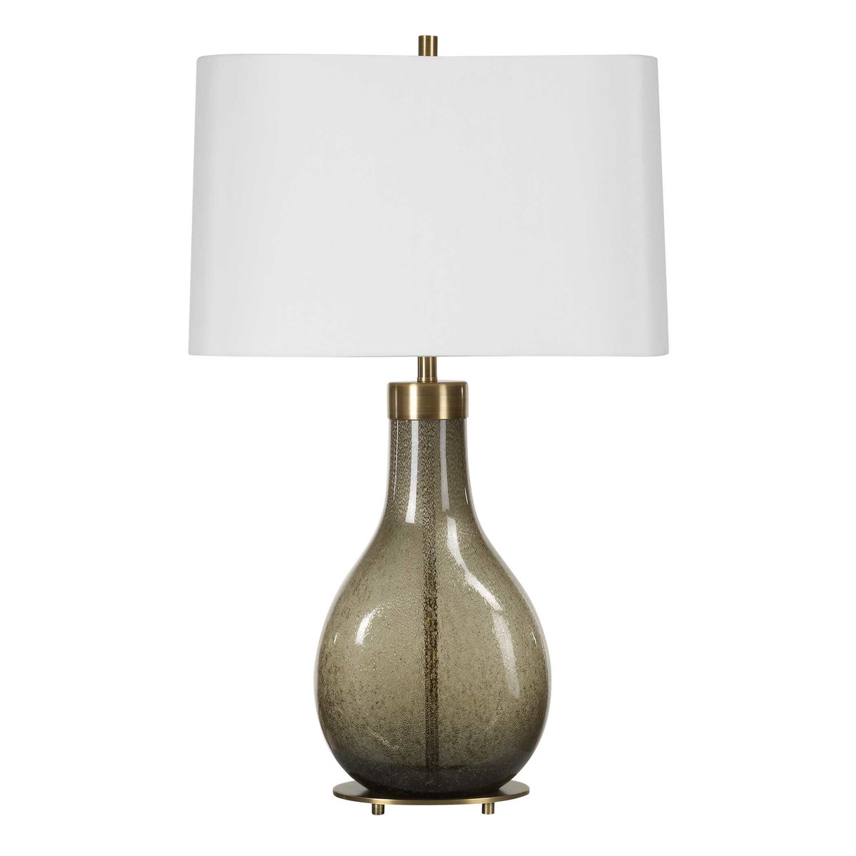 Shyla Dark Glass Table Lamp, by Uttermost, 18" width x 29.25" height x 17" depth View 8
