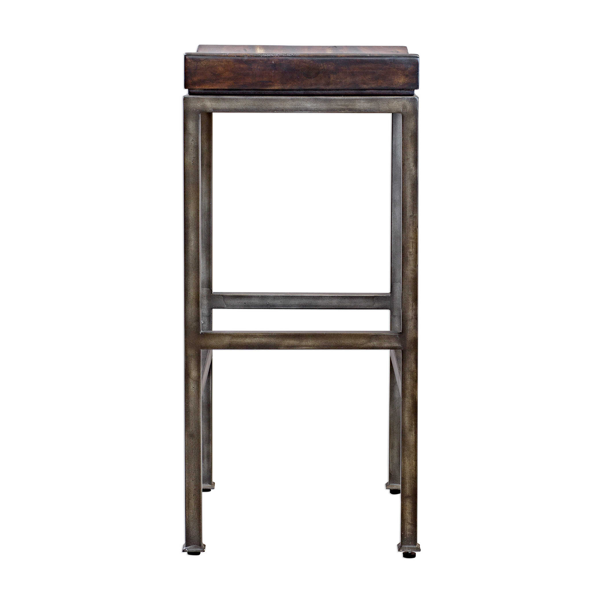 Beck Industrial Bar Stool, Furniture by Uttermost, 18" width x 30" height x 14" depth View 5