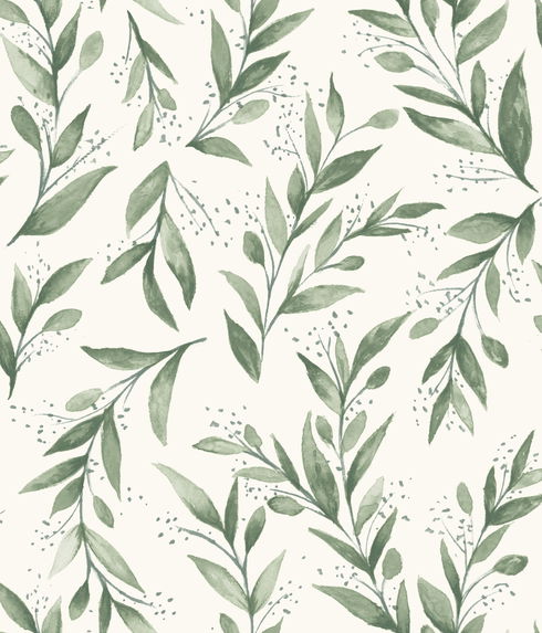 Magnolia Home Olive Branch Olive Grove Peel & Stick Wallpaper