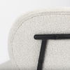 Amelia Cream Boucle with Black Metal Upholstered Accent Chair thumbnail 8