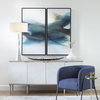 September Desert Modern Watercolor Art Set/2, by Uttermost, 25.25" width x 49.25" height x 1.56" depth thumbnail 2