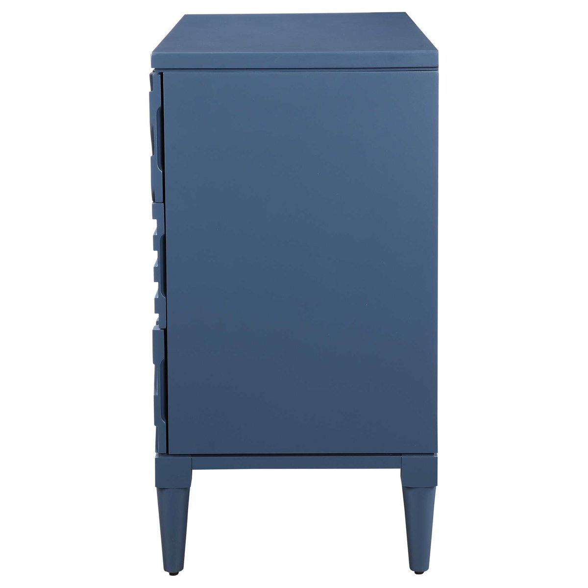 Colby Blue Drawer Chest, Cabinets & Chest by Uttermost, 36" width x 33" height x 18" depth View 7