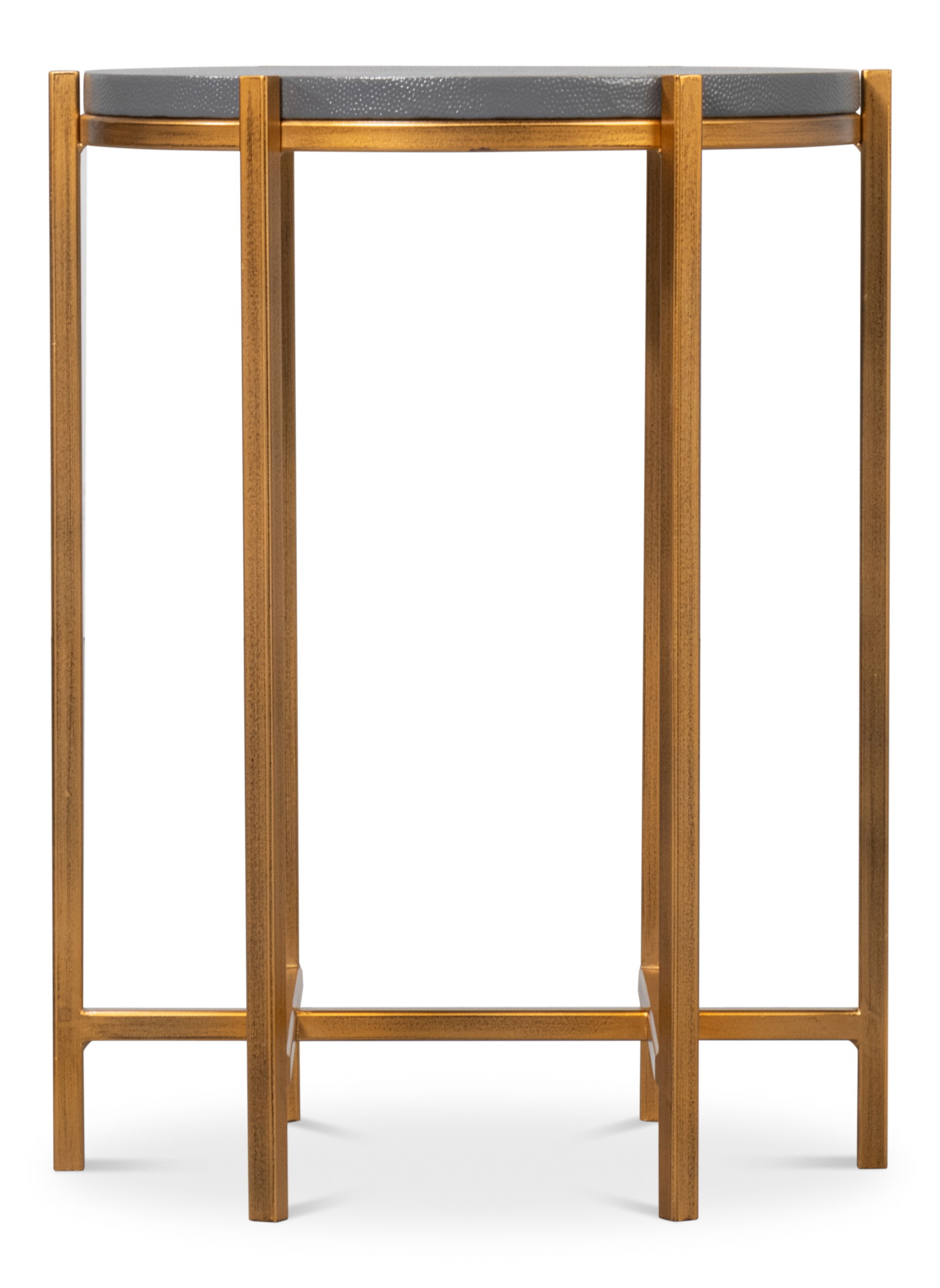 Spence Side Table, Quiet Shade, Side & End Table by Sarreid, 16" length x 16" width x 21" height View 3