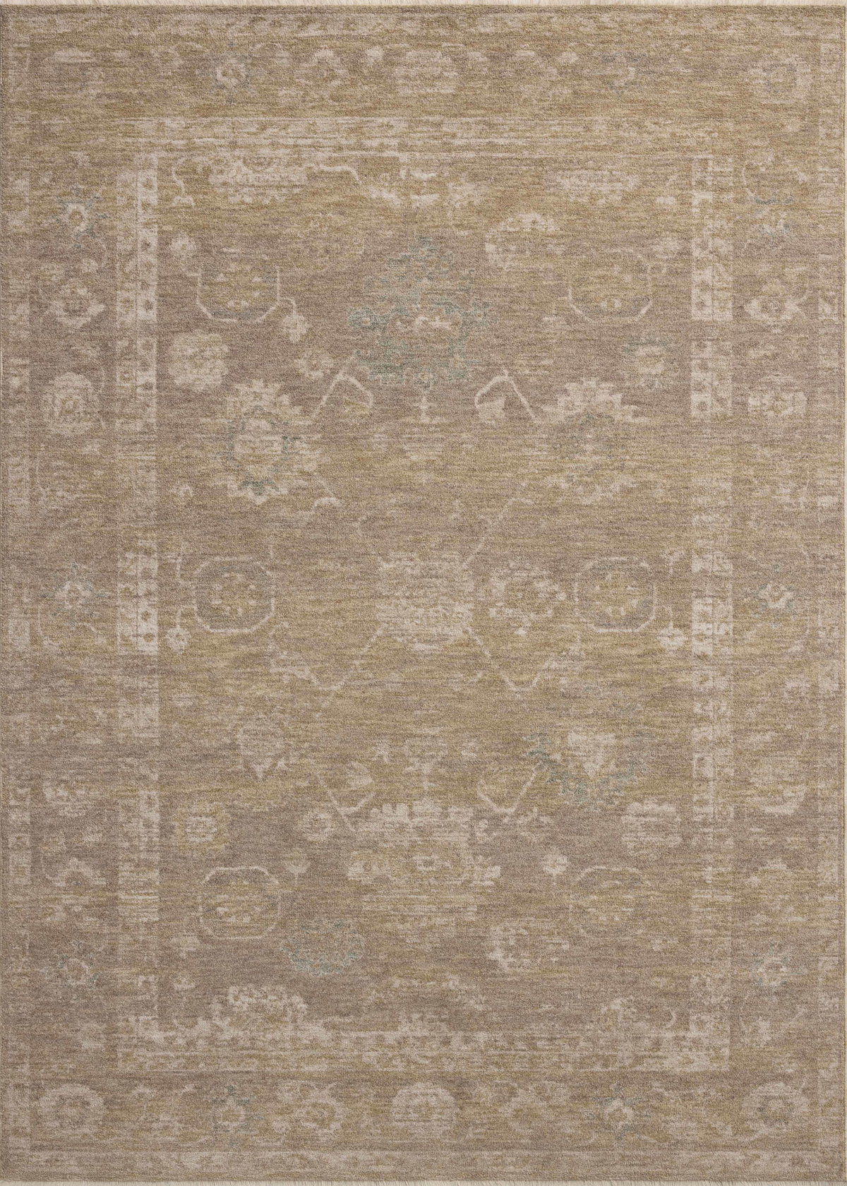 Chris Loves Julia x Loloi Louisa Rug, 5'3" length x 5'3" width View 1