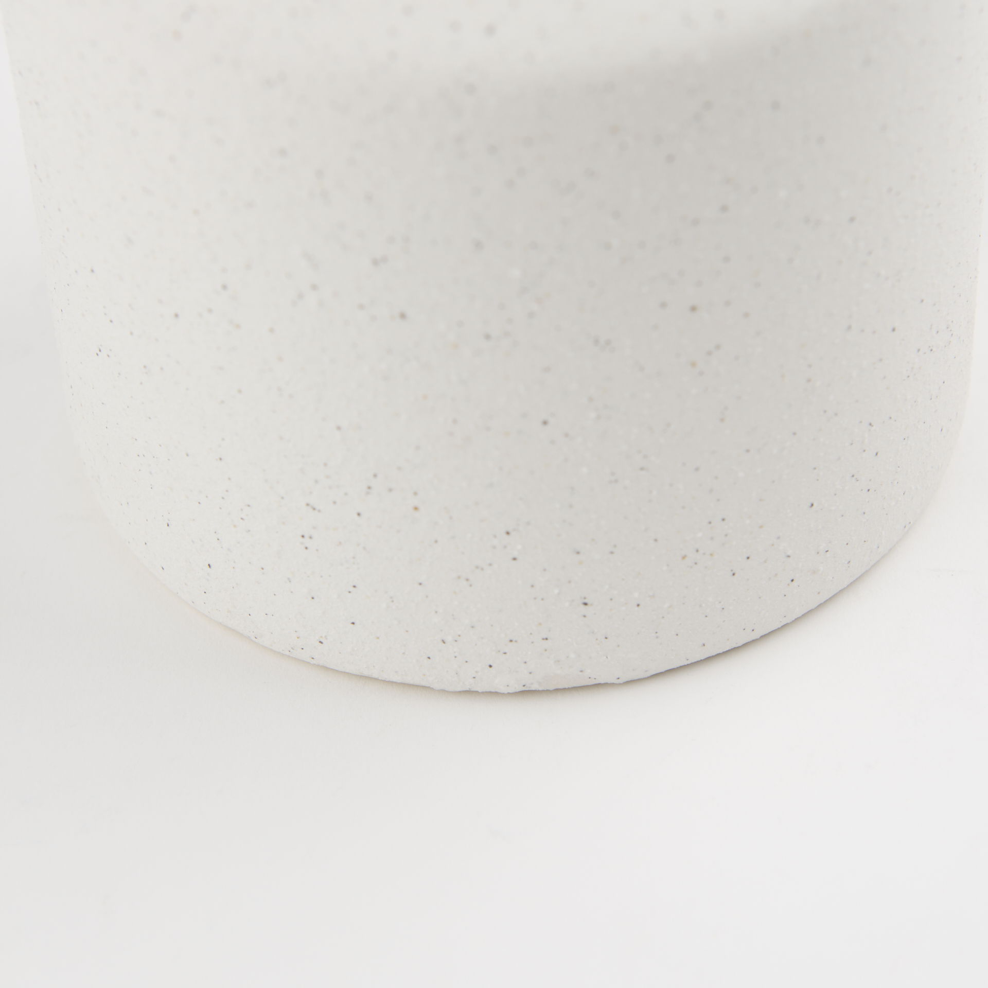 Burton 14.2H Medium White Ceramic Jug Vase, by Mercana, 5.51" length x 5.51" width x 12.6" height View 11