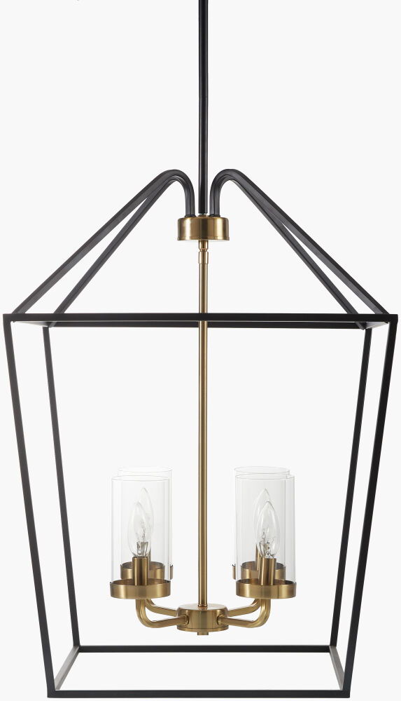 Possini Chandelier, by Surya, 19" length x 19" width x 27" height