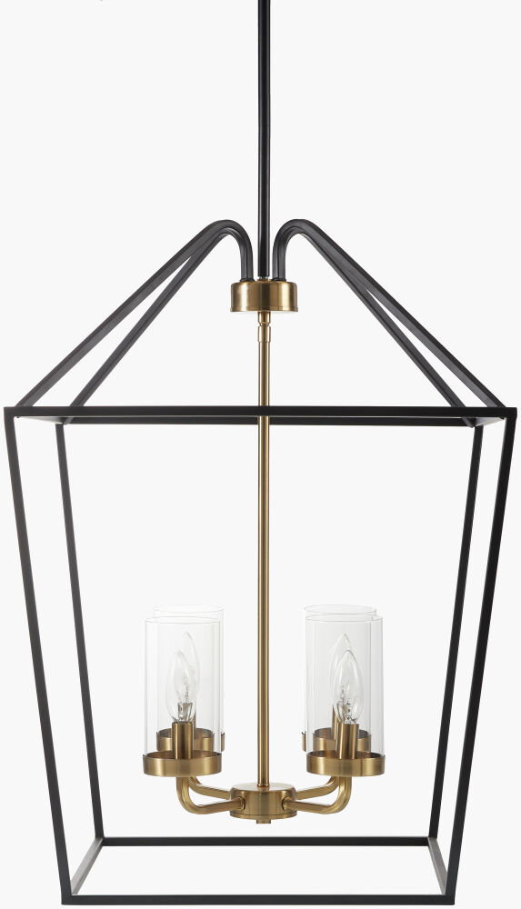 Possini Chandelier, by Surya, 19" length x 19" width x 27" height