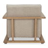 Eckersley Lounge Chair Beige Faux Shearling thumbnail 3