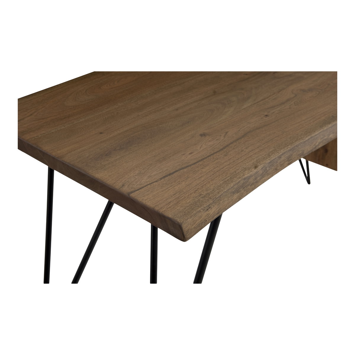 Nailed Desk, by Moe's Home, 64" width x 30" height x 24" depth View 3