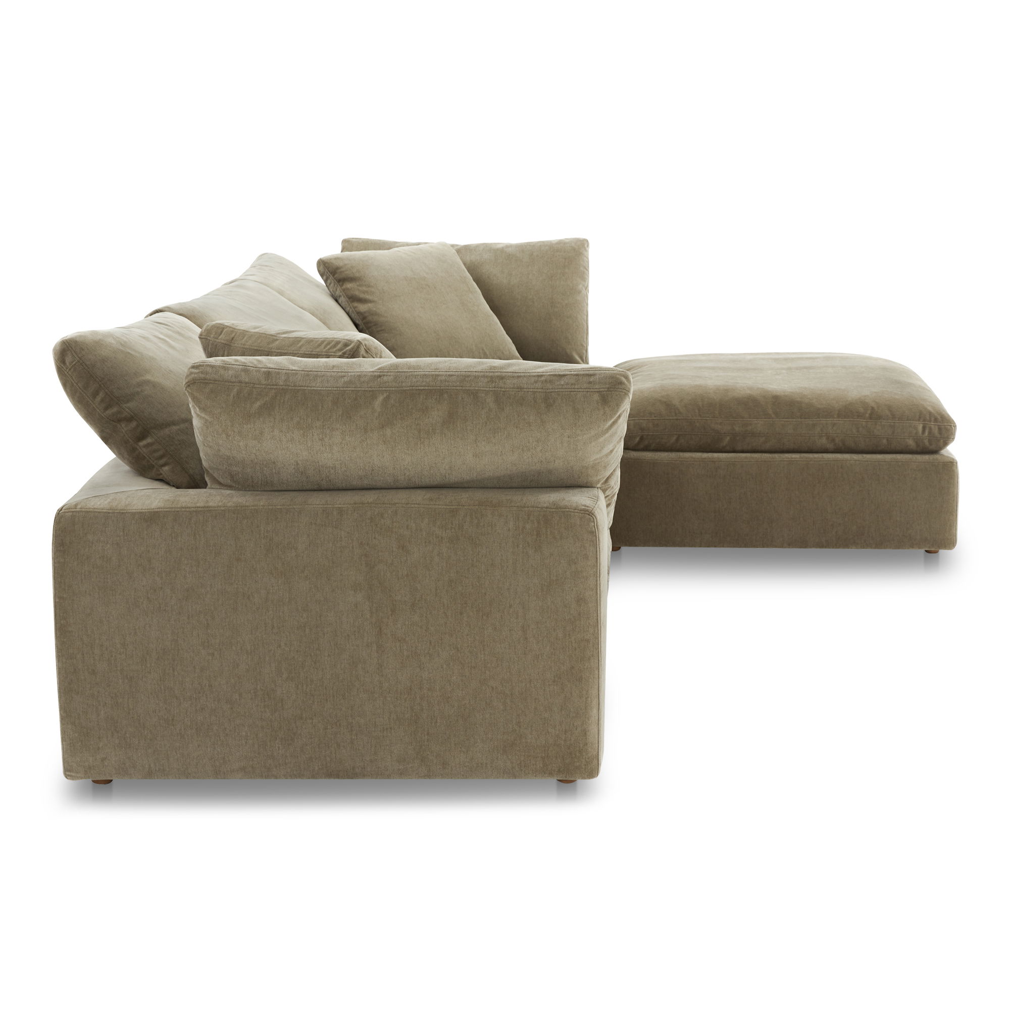 Clay Lounge Modular Sectional Desert Sage large image 