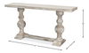 Stacy Double Pedestal Console, Console Table by Sarreid, 61" length x 15" width x 30" height thumbnail 15