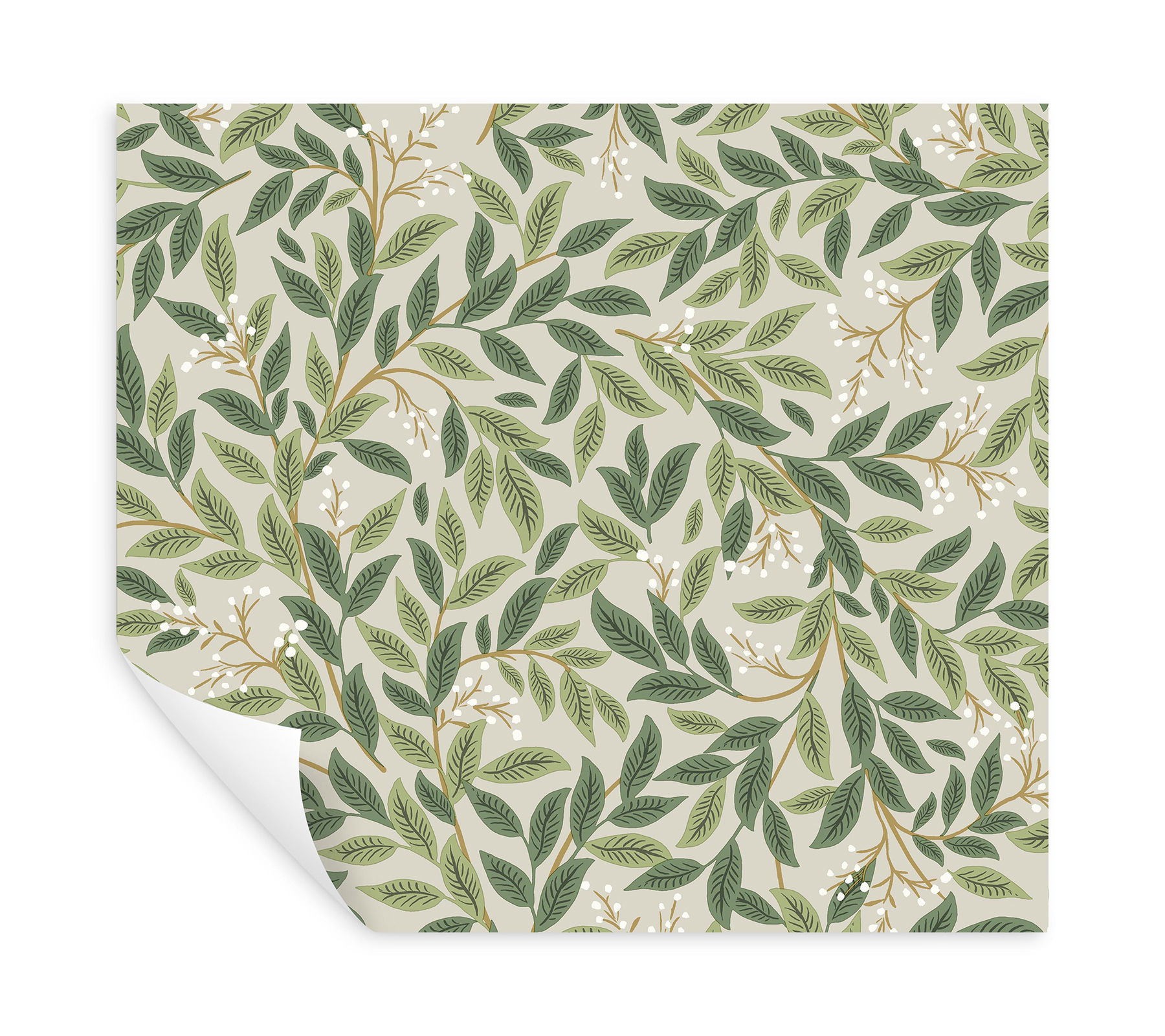 Willowberry Linen Peel & Stick Wallpaper large image 