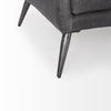 Cochrane 82L x 33W x 32.3 Black Leather Three Seater Sofa thumbnail 12