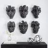 Self-Portrait Metallic Wall Decor Set/6, Sculptural Wall Art by Uttermost, 9.62" width x 14" height x 5.12" depth thumbnail 2
