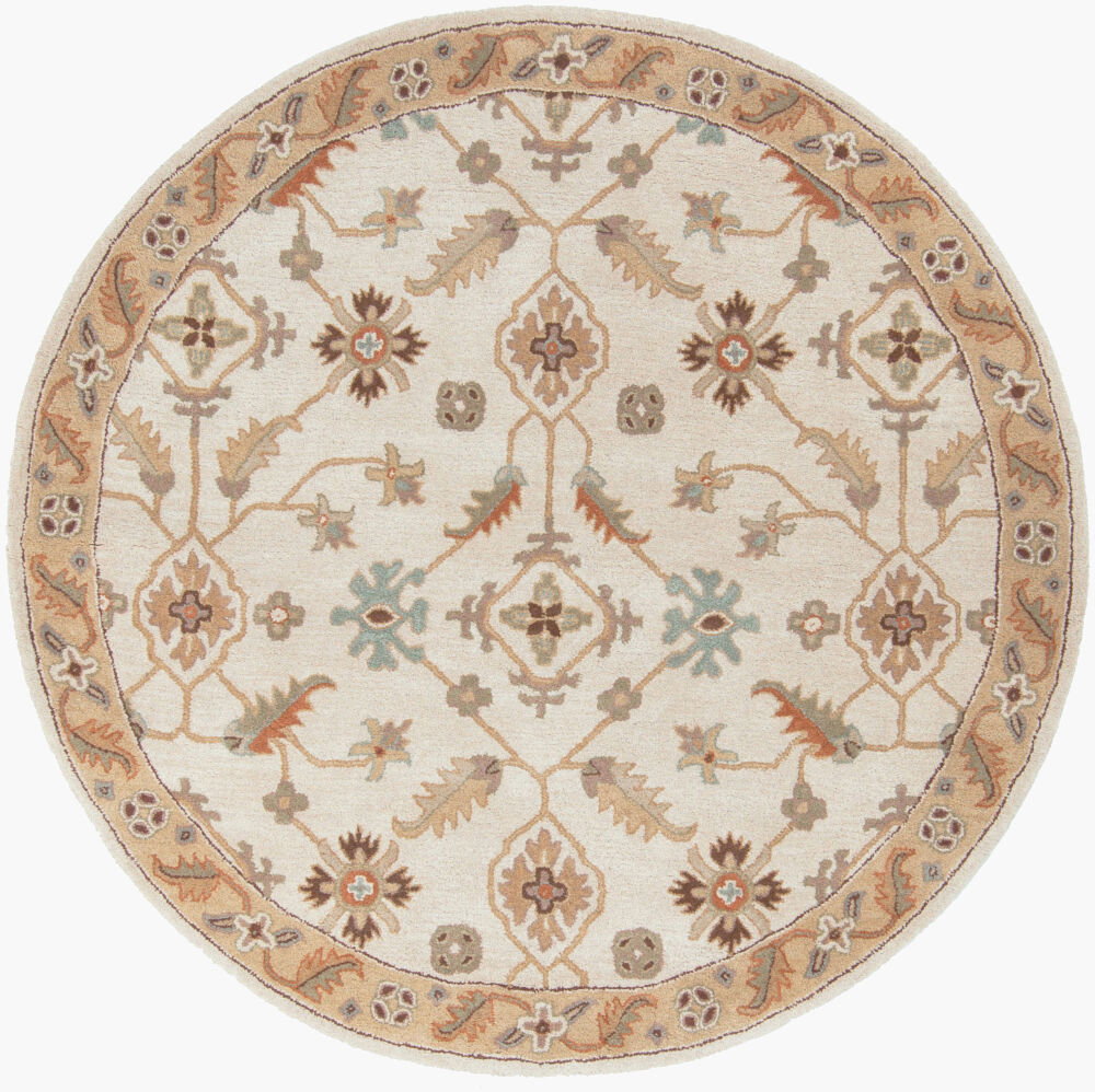 Caesar Handmade Rug, by Surya, 6' length x 6' width