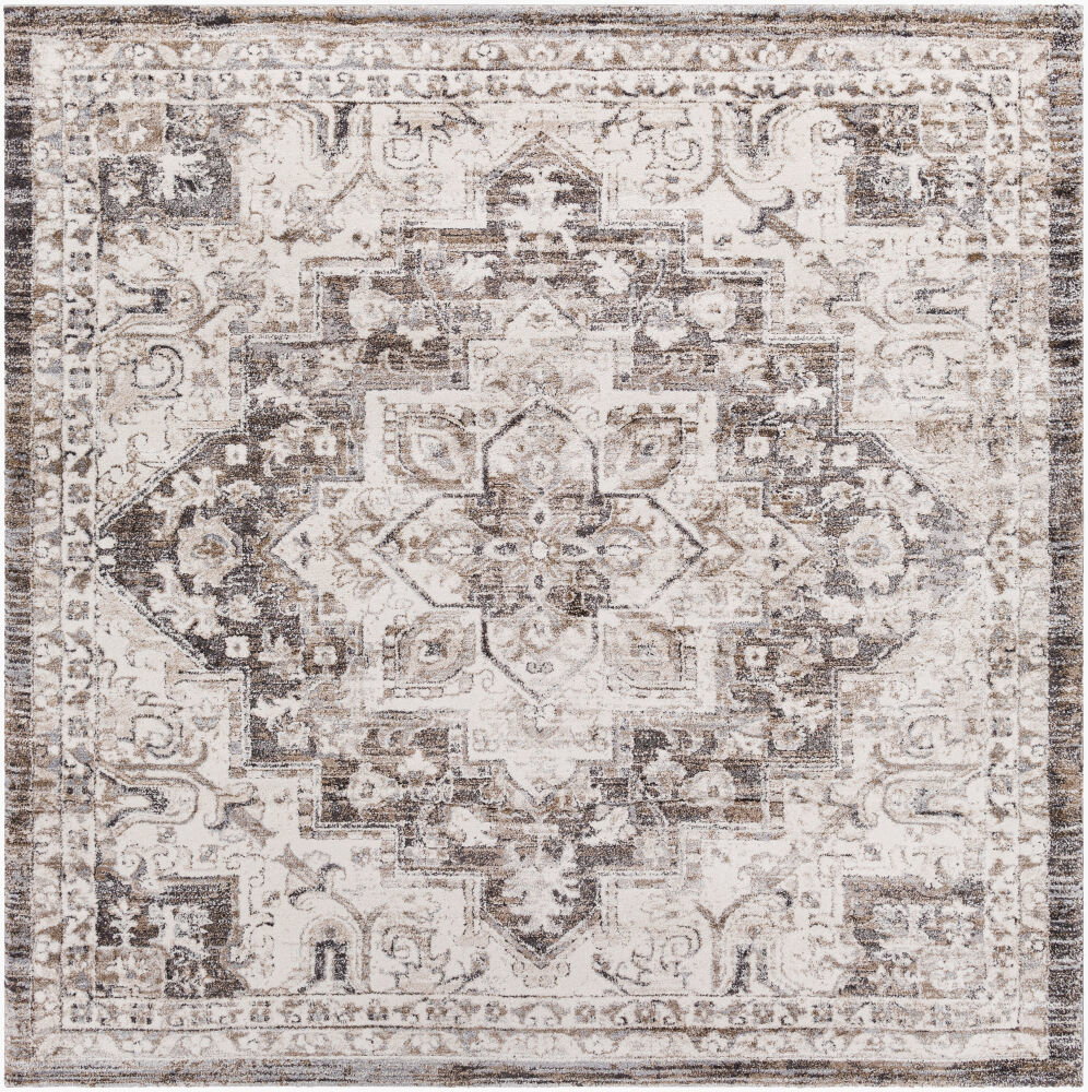 Tuscany Machine Woven Rug, by Surya, 7'10.49" length x 7'10.49" width