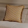 Leone Cushion Chartreuse, Decorative Pillow by Moe's Home, 20" width x 4" height x 20" depth thumbnail 5