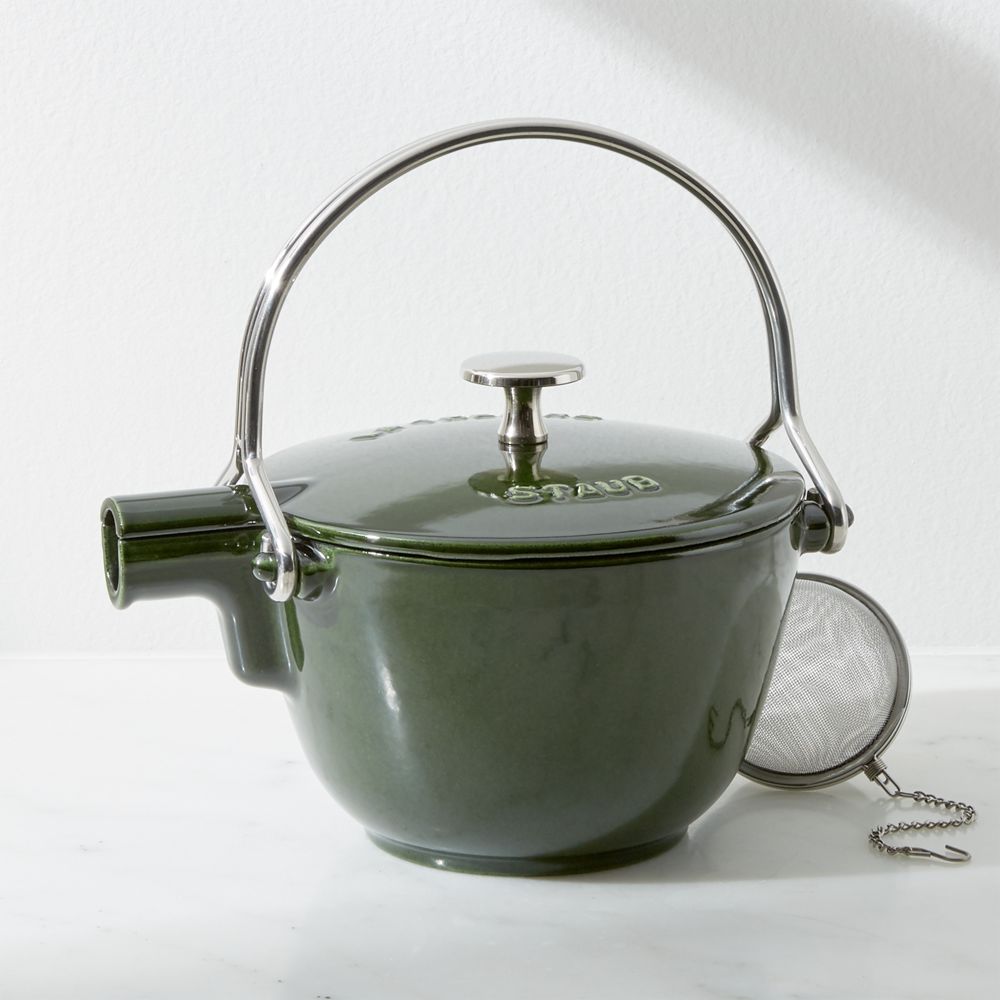 Online Designer Kitchen Staub Basil Tea Kettle