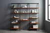 Studio Plus Leaning Shelf, Amber, Shelving & Bookcase by Greenington, 14.5" length x 25.25" width x 76" height thumbnail 5