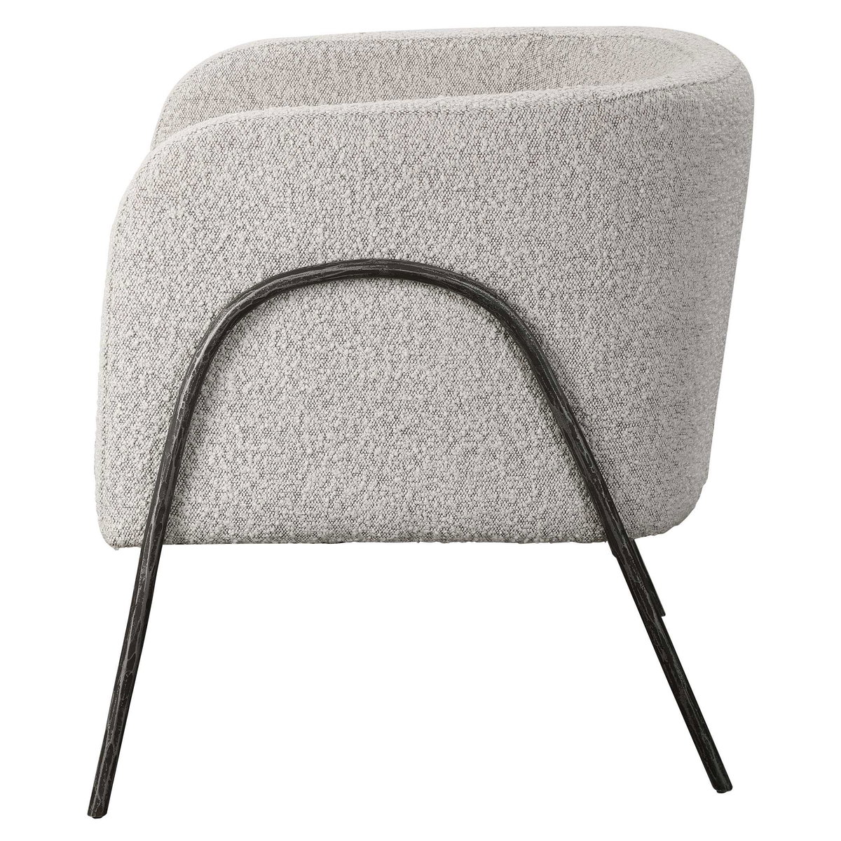 Jacobsen Accent Chair, by Uttermost, 27" width x 29" height x 27" depth View 7