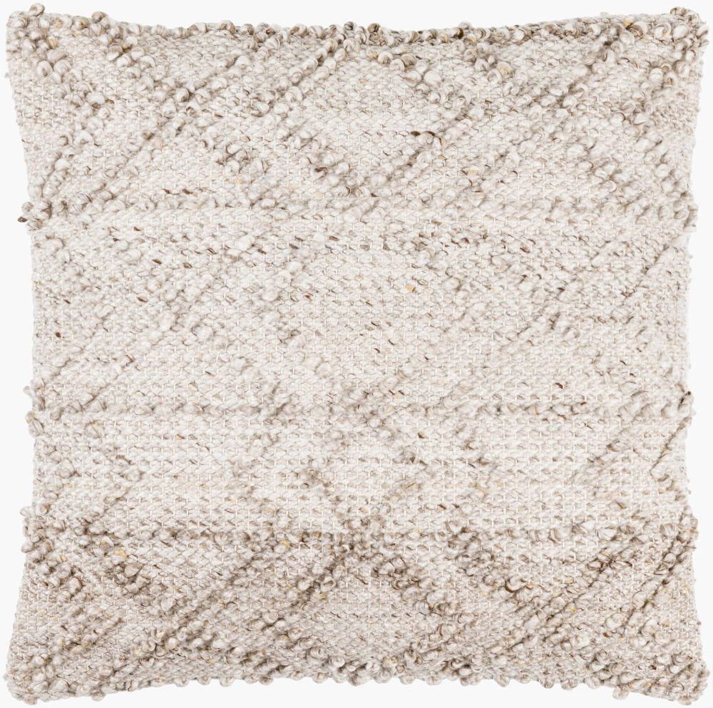 Chrisley Accent Pillow, Decorative Pillow by Surya, 20" length x 20" width