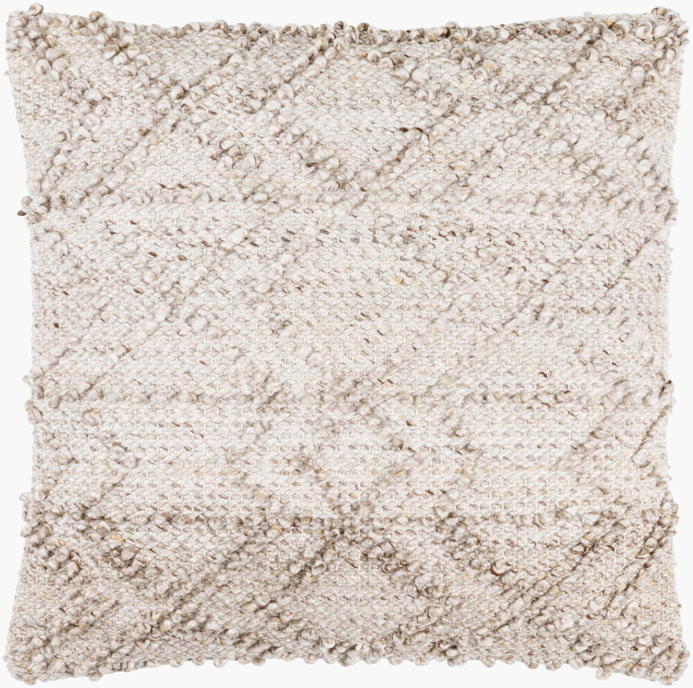Chrisley Accent Pillow, Decorative Pillow by Surya, 20" length x 20" width