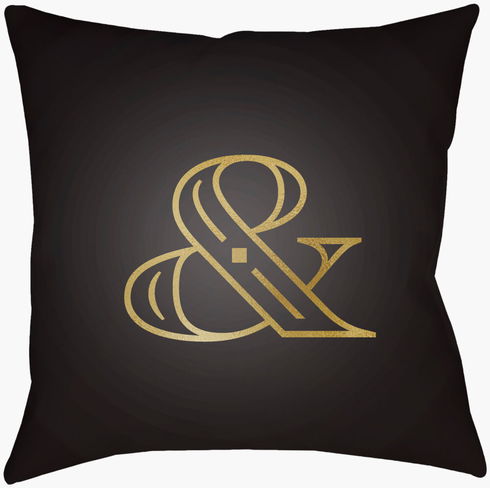 Ampersand Accent Pillow