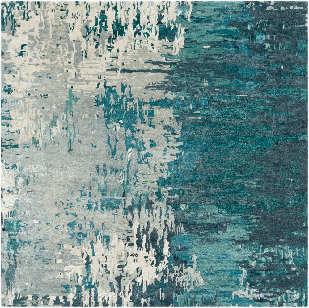 Banshee Handmade Rug, by Surya, 8' length x 8' width