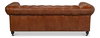 Castered Chesterfield Sofa, by Sarreid, 3'2" length x 7'5" width x 2'8" height thumbnail 2