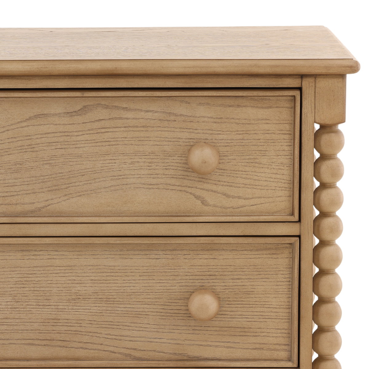 Marcellina Dresser Natural, by Dovetail, 40" width x 36" height x 17.75" depth View 6