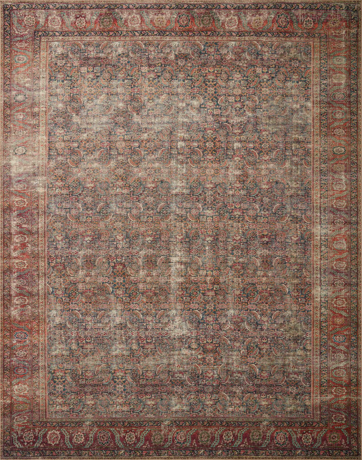 Loloi Wynter Rug, 1'6" length x 1'6" width View 1