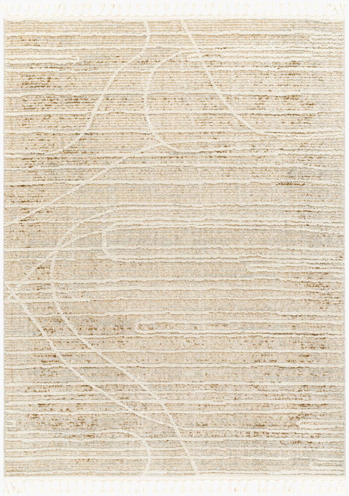 Rudy Machine Woven Rug, by Surya, 10'0.08" length x 7'10.49" width