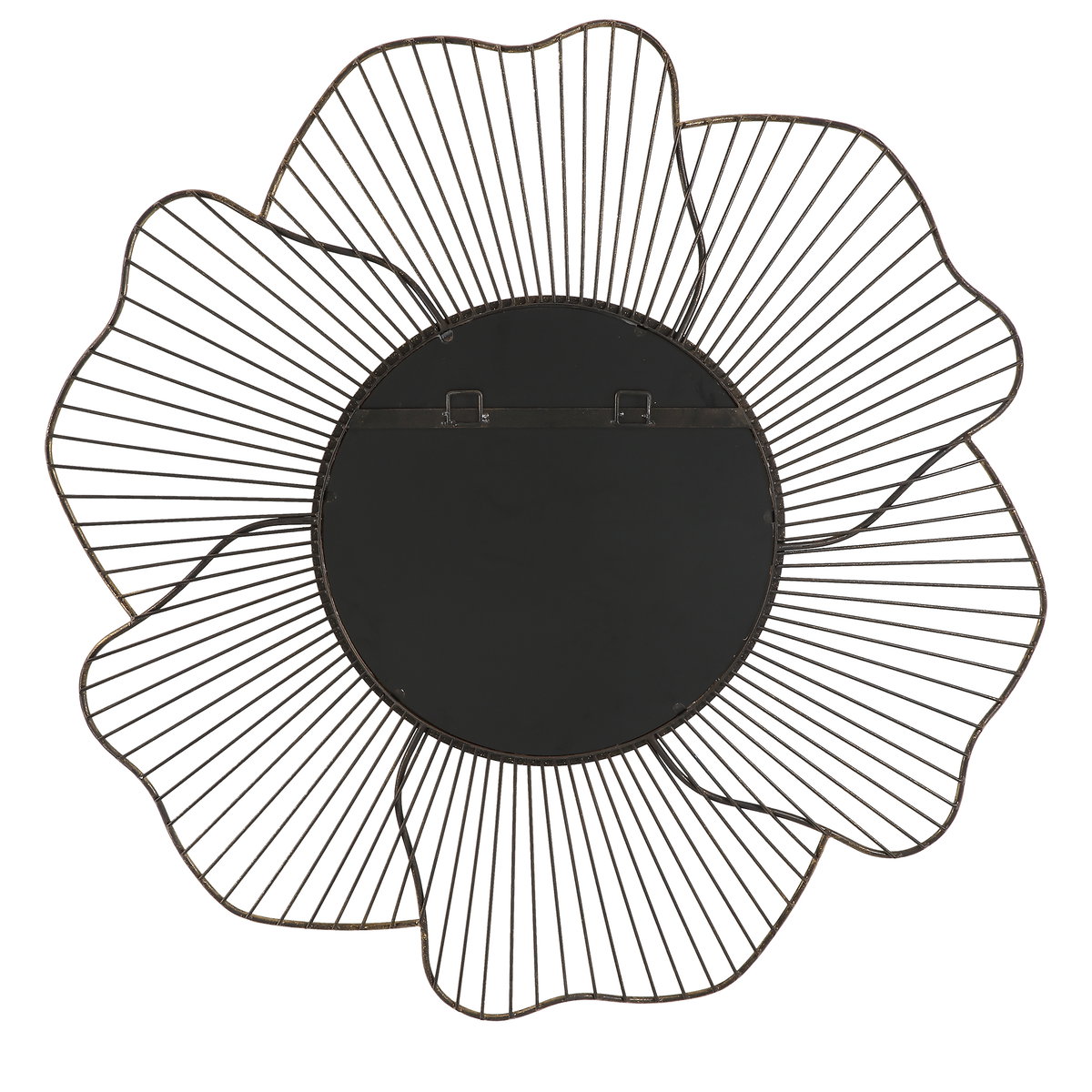 Blossom Gold Floral Mirror, by Uttermost, 42.75" width x 42.75" height x 3.25" depth View 8