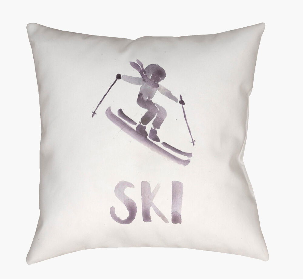 Ski II Accent Pillow large image 