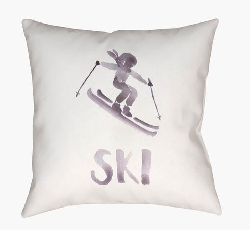 Ski II Accent Pillow