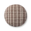 Chris Loves Julia x Loloi Wallace Chocolate, Ottoman, 36" width x 22" height x 36" depth thumbnail 3