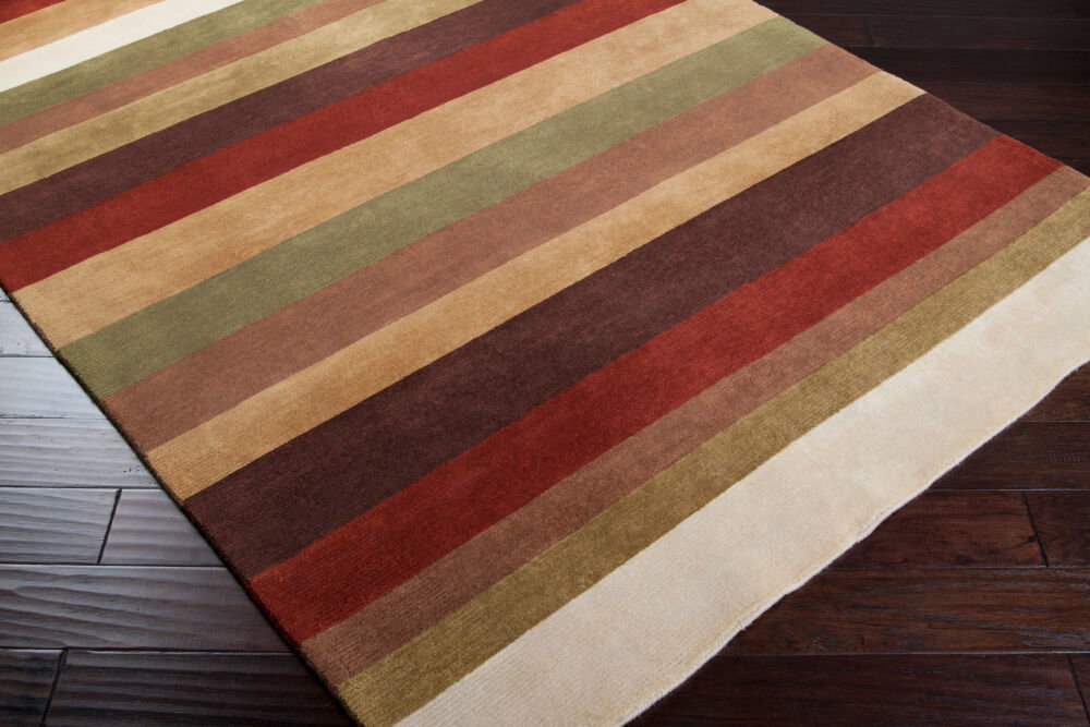 Dimensions Handmade Rug, by Surya, 3' length x 2' width