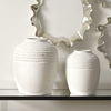Luna Ridge White Ceramic Vases Set/2, Decorative by Uttermost, 11.75" width x 14.25" height x 11.75" depth thumbnail 3