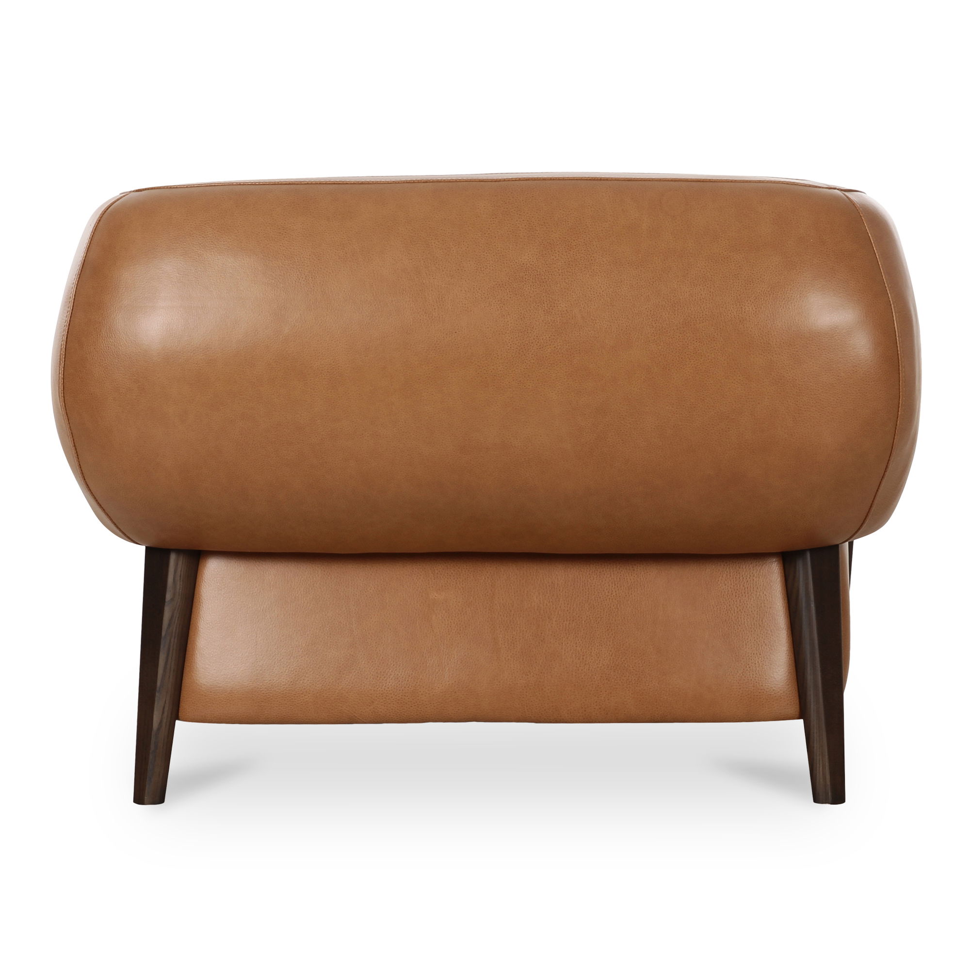 Devlin Lounge Chair Tan Leather large image 