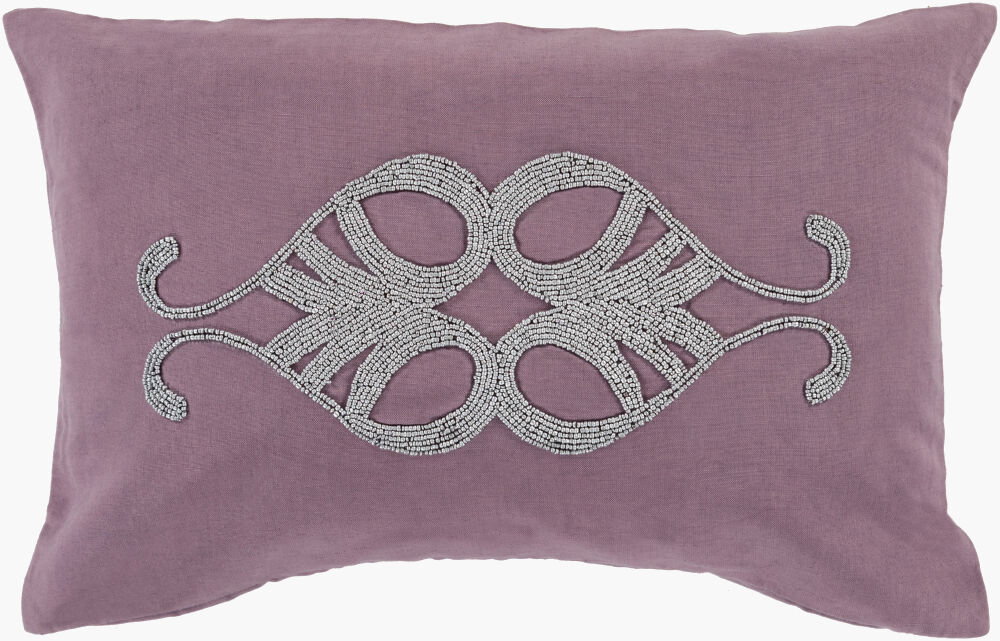 Cairo Lumbar Pillow Down, Decorative Pillow by Surya, 13" length x 20" width
