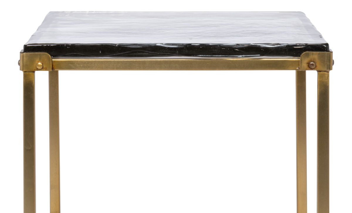Christian Side Table, by Sarreid, 1" length x 1" width x 1'10" height View 3