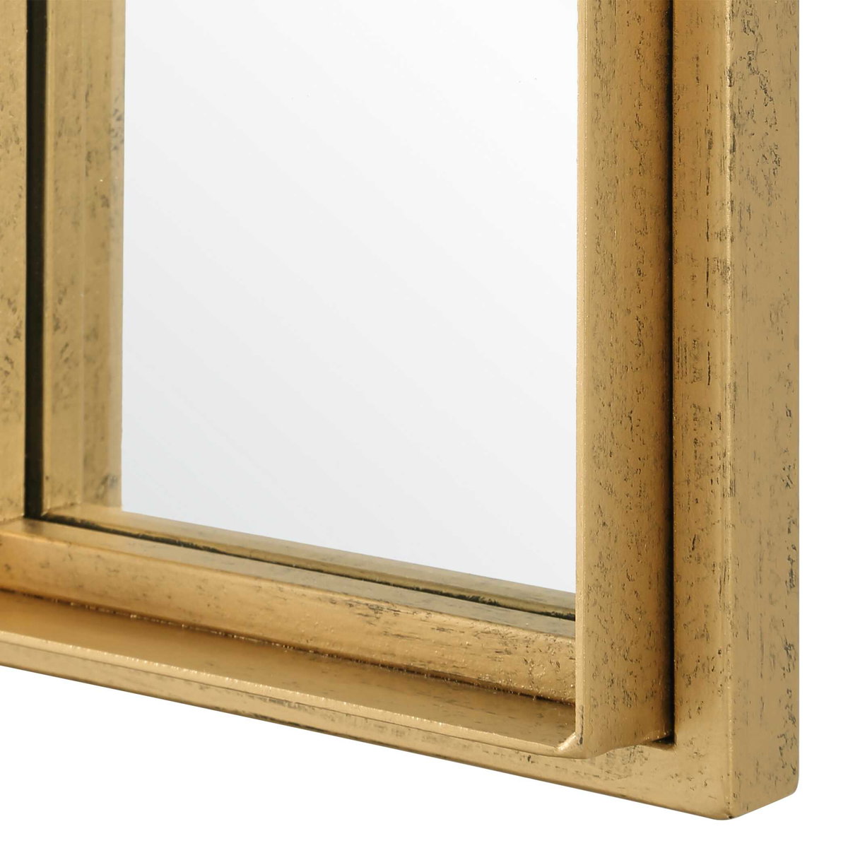 Spurgeon Gold Window Mirror, by Uttermost, 3'3.37" width x 6'7.75" height x 1.87" depth View 7