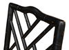 Brighton Bamboo Side Chair Black thumbnail 8