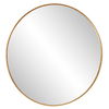 Junius Large Gold Round Mirror thumbnail 4