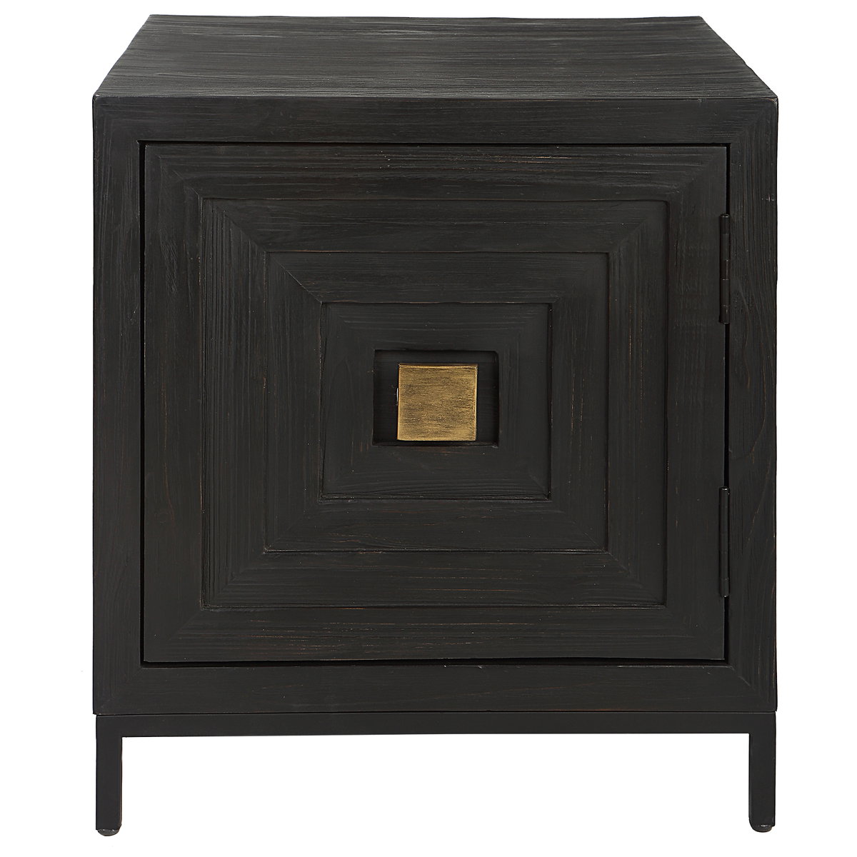 Aiken Geometric Cabinet / End Table, Side & End Table by Uttermost, 22.25" width x 25.5" height x 20" depth View 1