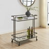 Erivo Bronze Bar Cart, Bar Carts & Cabinet by Uttermost, 34" width x 32" height x 16" depth thumbnail 4