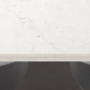 Maxton 79'L x 39'W Rectangular Pedestal Dining Table | White Marble & Gunmetal Metal | Seats 8, by Mercana, 79" length x 39" width x 30" height thumbnail 7